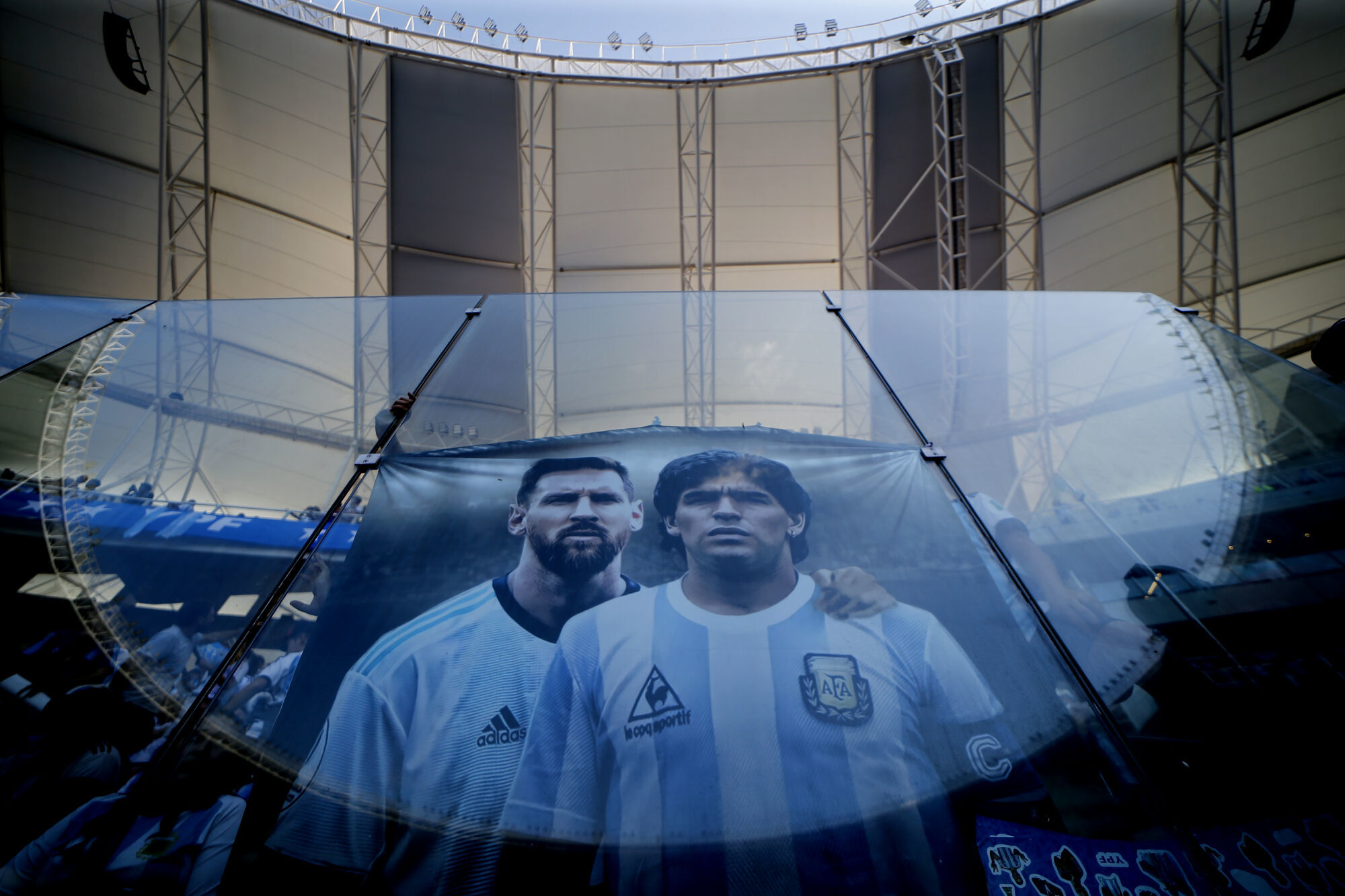 Argentina goleia Curaçao e Messi chega a marca histórica