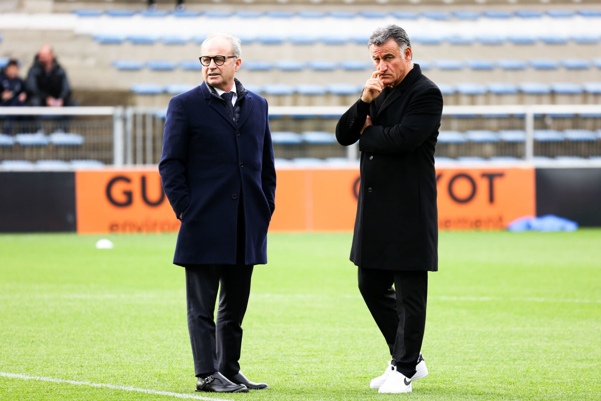 Luis Campos e Christophe Galtier (Icon Sport)