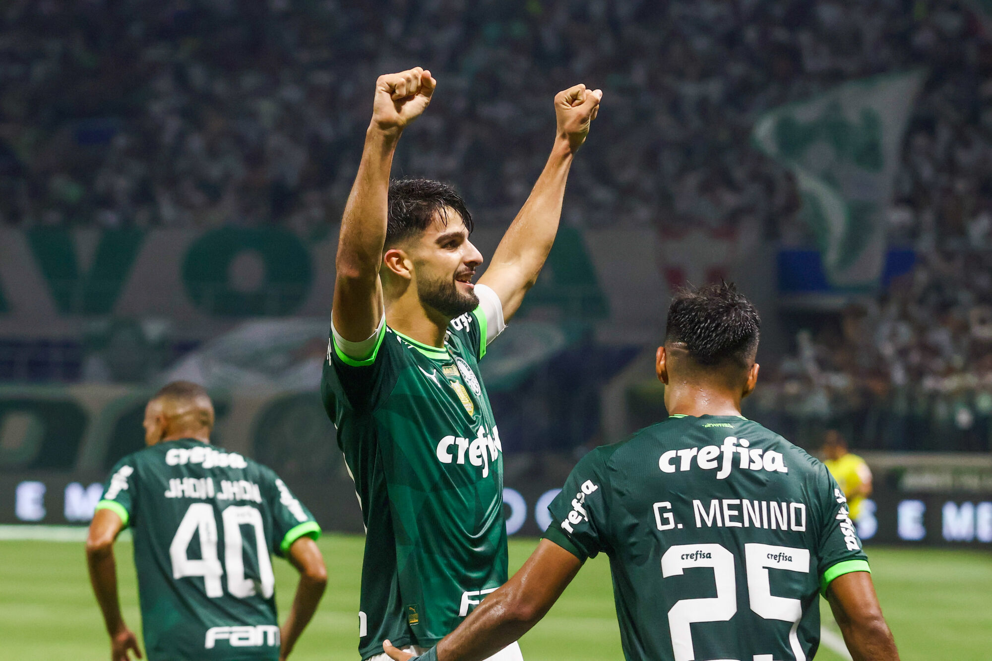 Sem Rony e Veiga, o Palmeiras vence o Tombense por 4 a 2 e abre boa vantagem pela Copa do Brasil