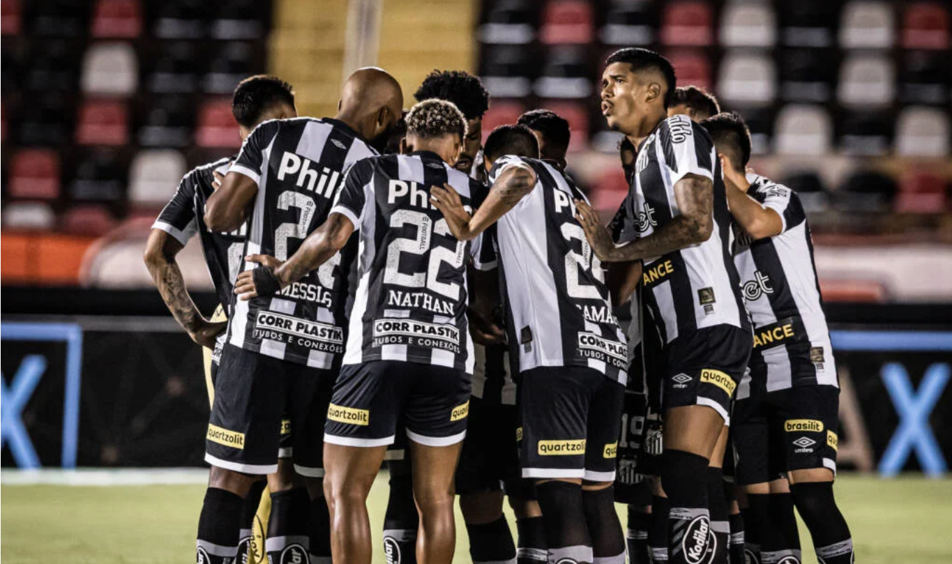 Santos vence por 2 a 0 o Botafogo-SP no jogo de ida da terceira fase da Copa do Brasil