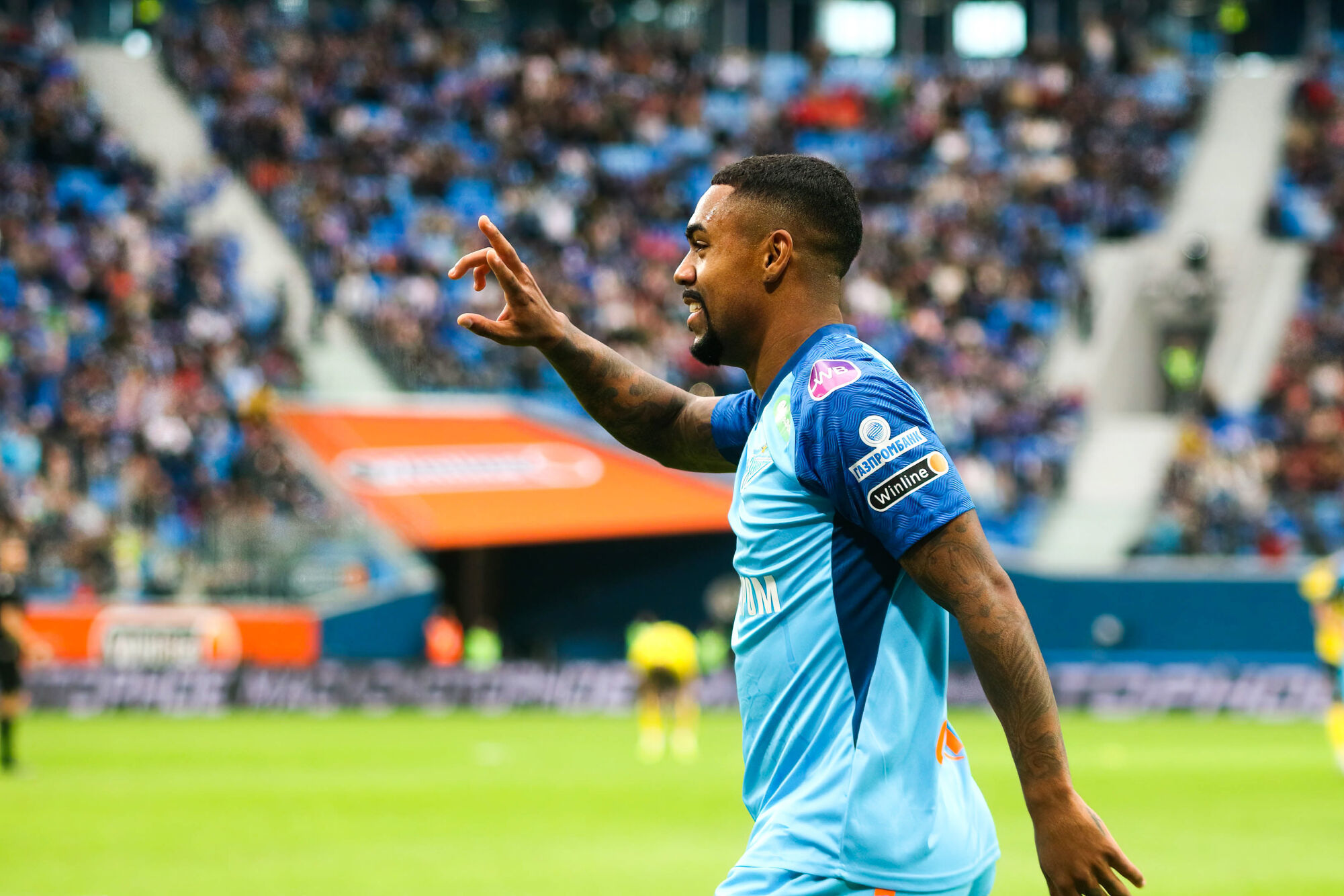 Malcom é o oitavo maior artilheiro europeu. (Icon Sport) Malcom é o oitavo maior artilheiro europeu. (Icon Sport)
