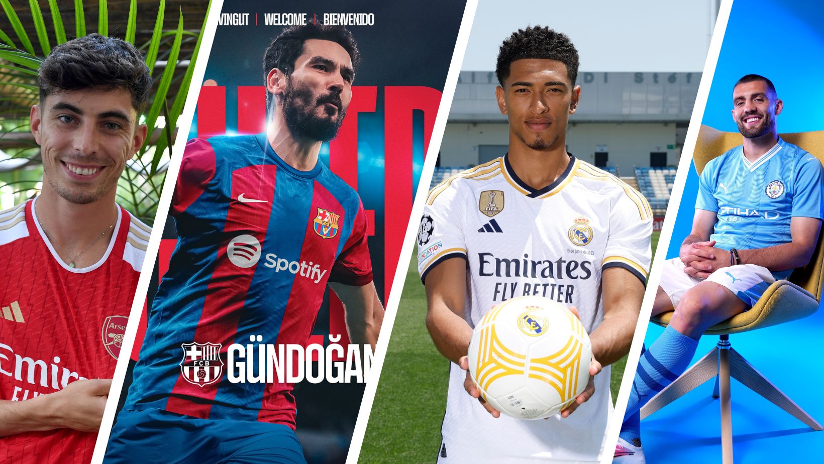 Mercado: confira as maiores contratações da janela de transferências da Europa