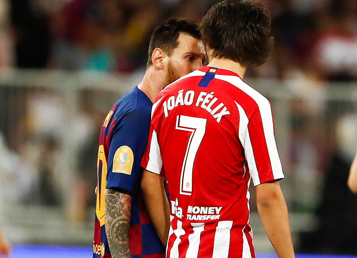 "Adoraria jogar no Barcelona."Atlético de Madrid reprova atitude de João Félix