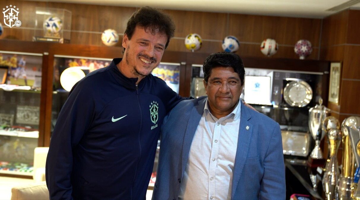 CBF anuncia Fernando Diniz como novo treinador interino da Seleção Brasileira