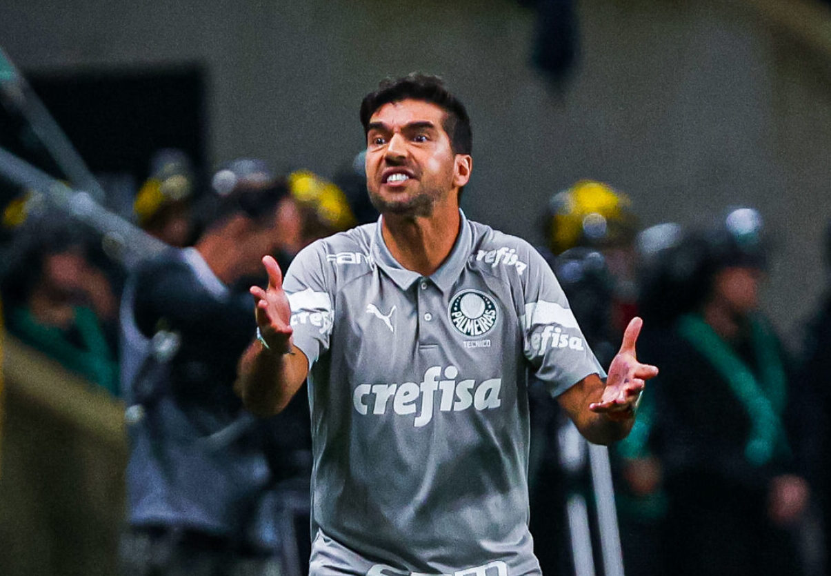 Abel Ferreira se irrita em coletiva e ironiza: "Se o Dudu tiver pronto, pode ser que ele jogue"