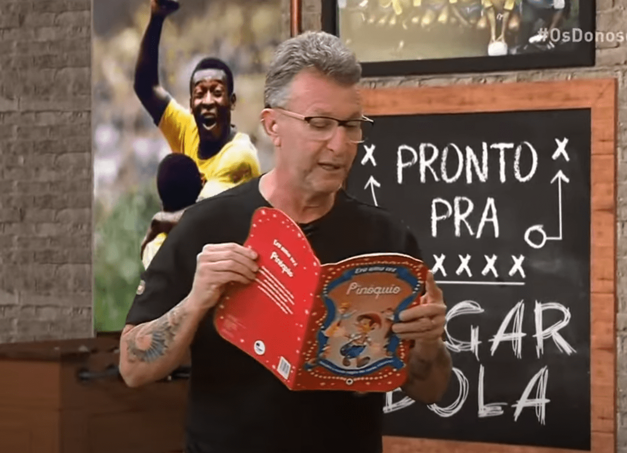 Neto manda indireta para Tite: "Era uma vez o Pinóquio"