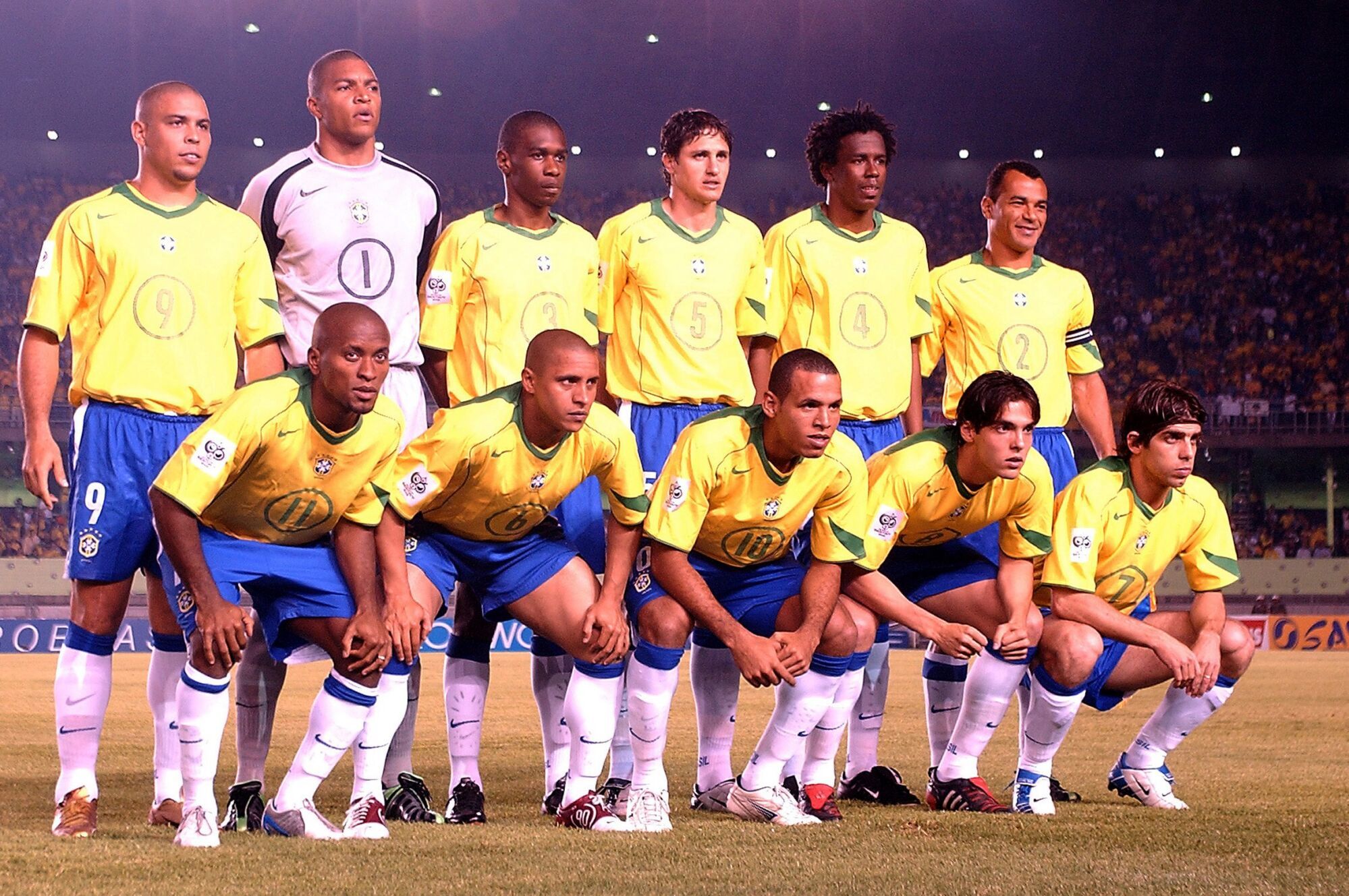 Site vaza nova camisa da Seleção Brasileira com o escudo no centro, assim como a de 2004
