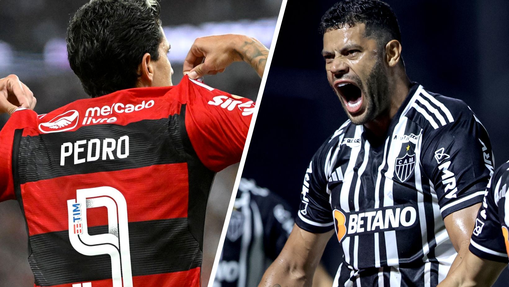 Flamengo e Atlético-MG disputam o topo da tabela; saiba as escalações e onde assistir