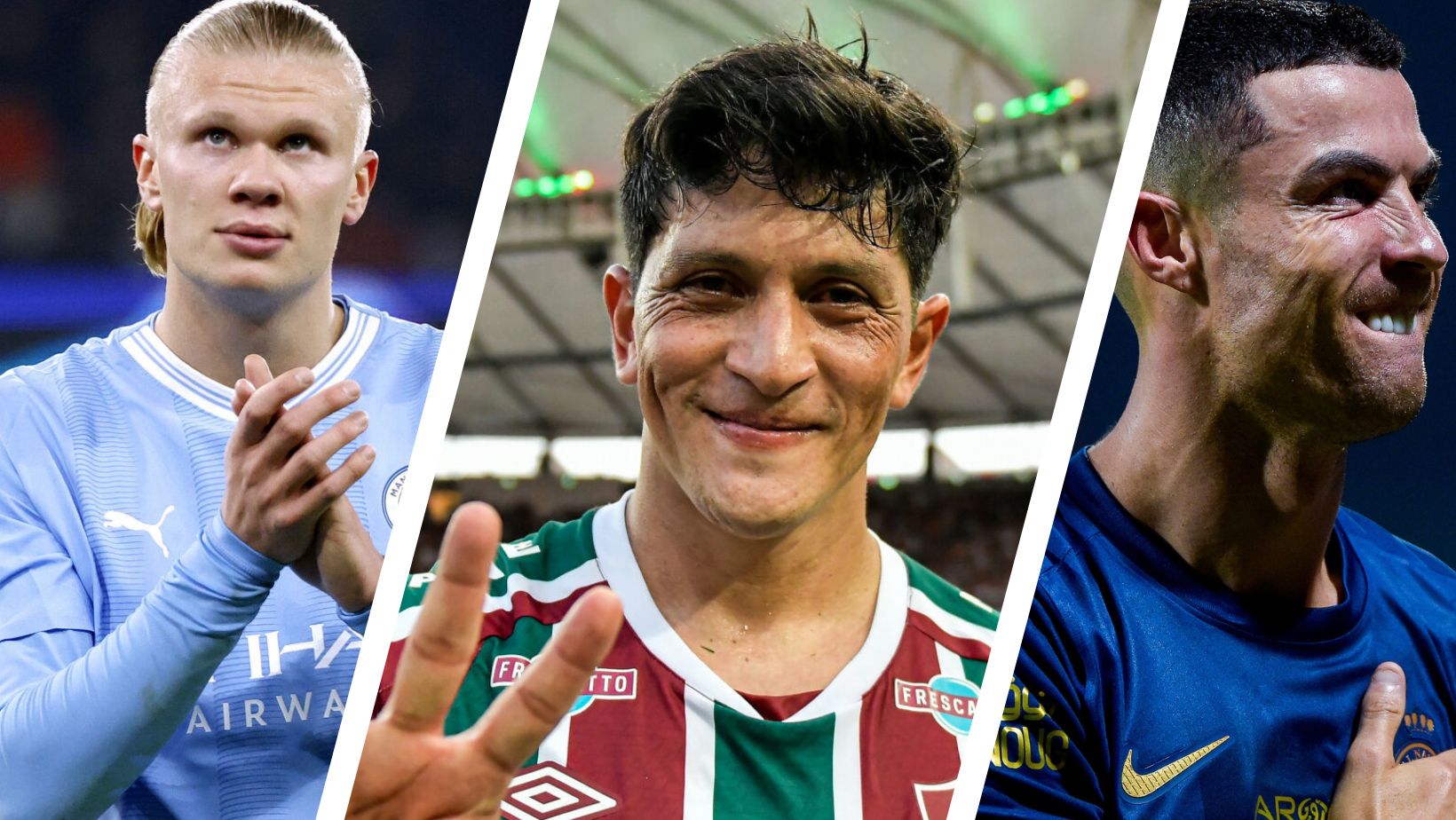 Os artilheiros de 2023 no mundo: Haaland, Cristiano Ronaldo e Cano no top-5