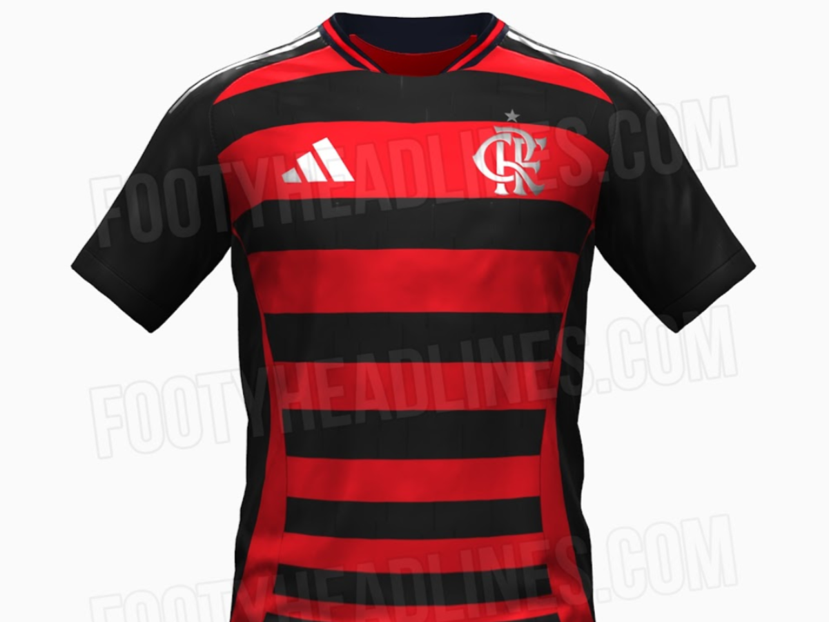 Site especializado divulga camisa 1, 2 e 3 do Flamengo para 2024; veja as fotos