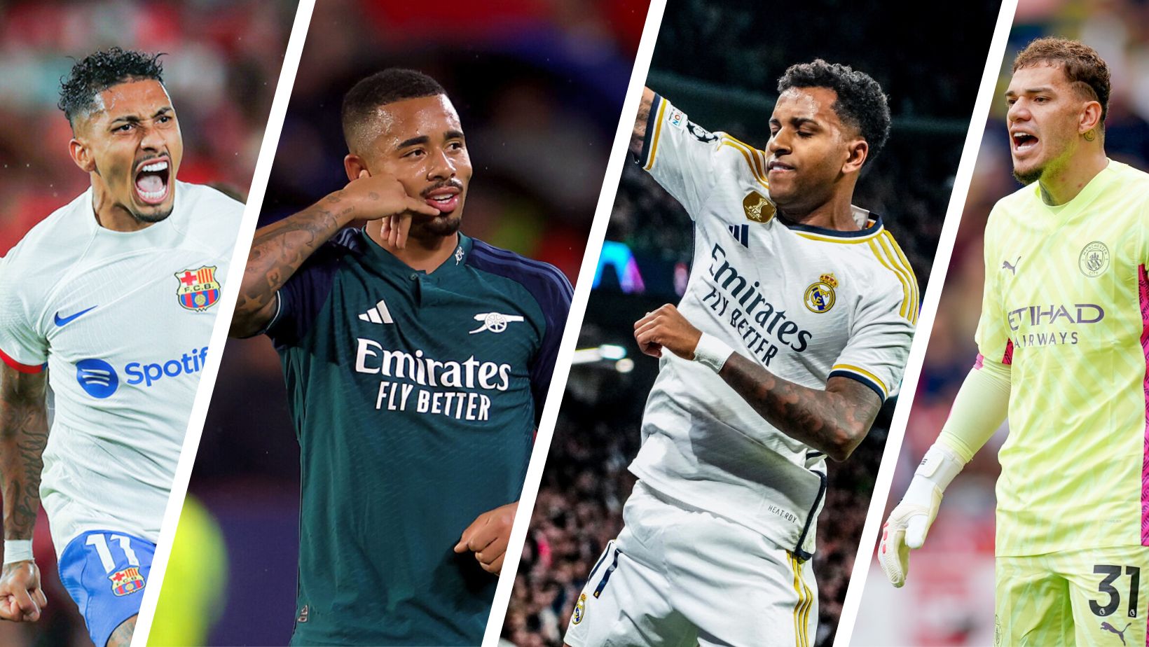 BR em alta na Champions! Veja os jogadores brasileiros que se classificaram para as oitavas