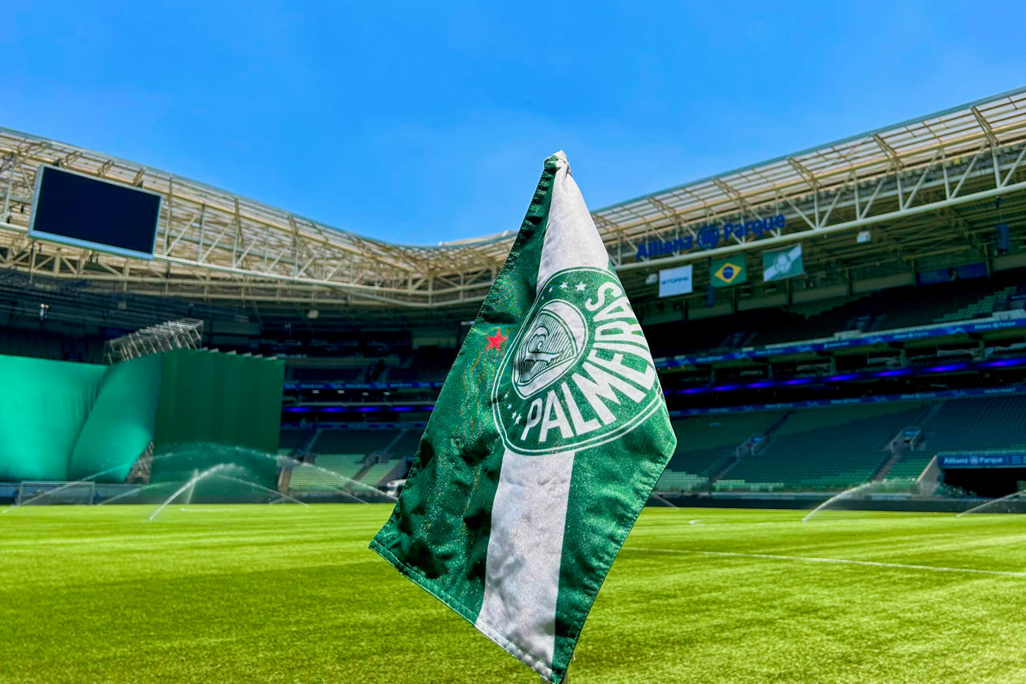 Palmeiras avisa que não jogará mais no Allianz Parque e WTorre decide trocar o gramado do estádio