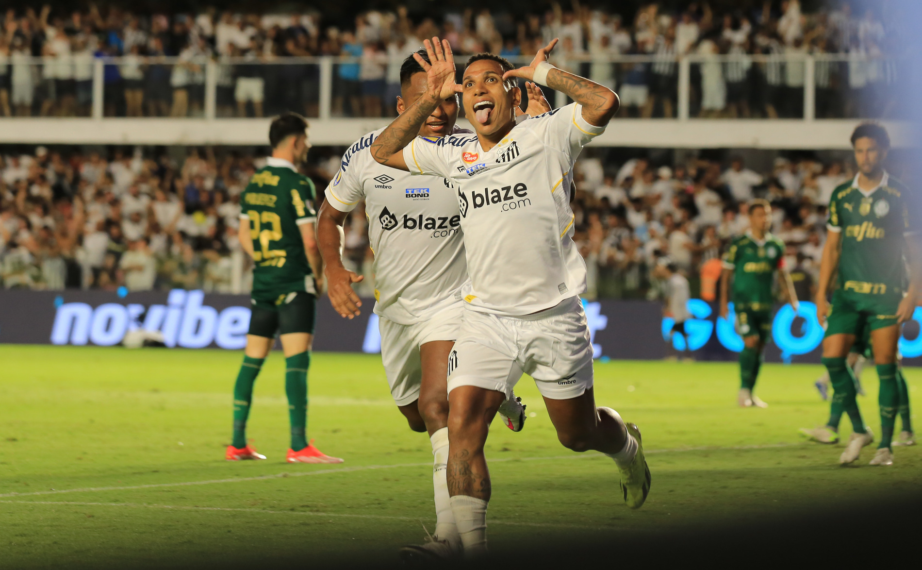 Análise: Santos joga melhor e perde a chance de abrir boa vantagem sobre o Palmeiras
