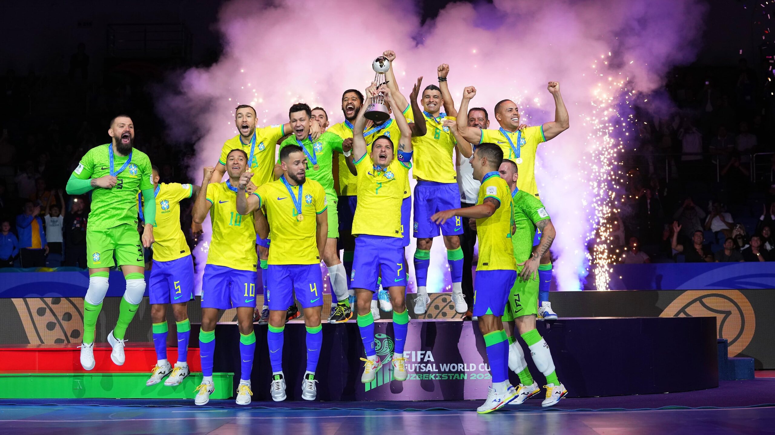 Brasil conquista Hexa da Copa do Mundo de Futsal e se isola ainda mais como o maior campeão