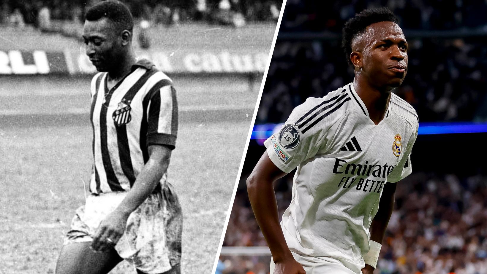 "Me lembrou Pelé", ídolo do Real Madrid se derrete por Vini Jr.