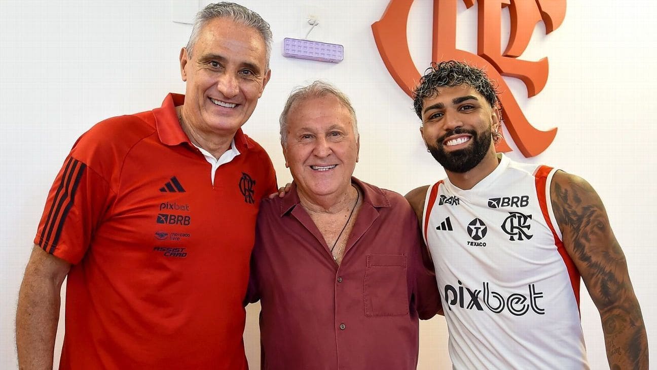 Zico acredita na reviravolta de Gabigol e afirma que problema do atacante era com Tite